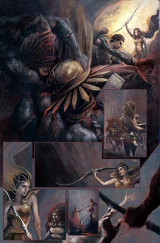 Illustration for article titled The gods demand blood, in epic new Immortals art